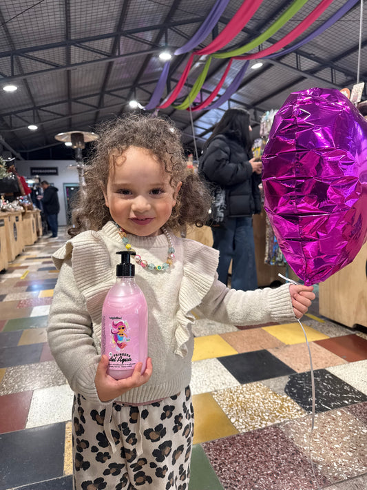 Shampoo 2 en 1 para niña Princesa del Agua 👑