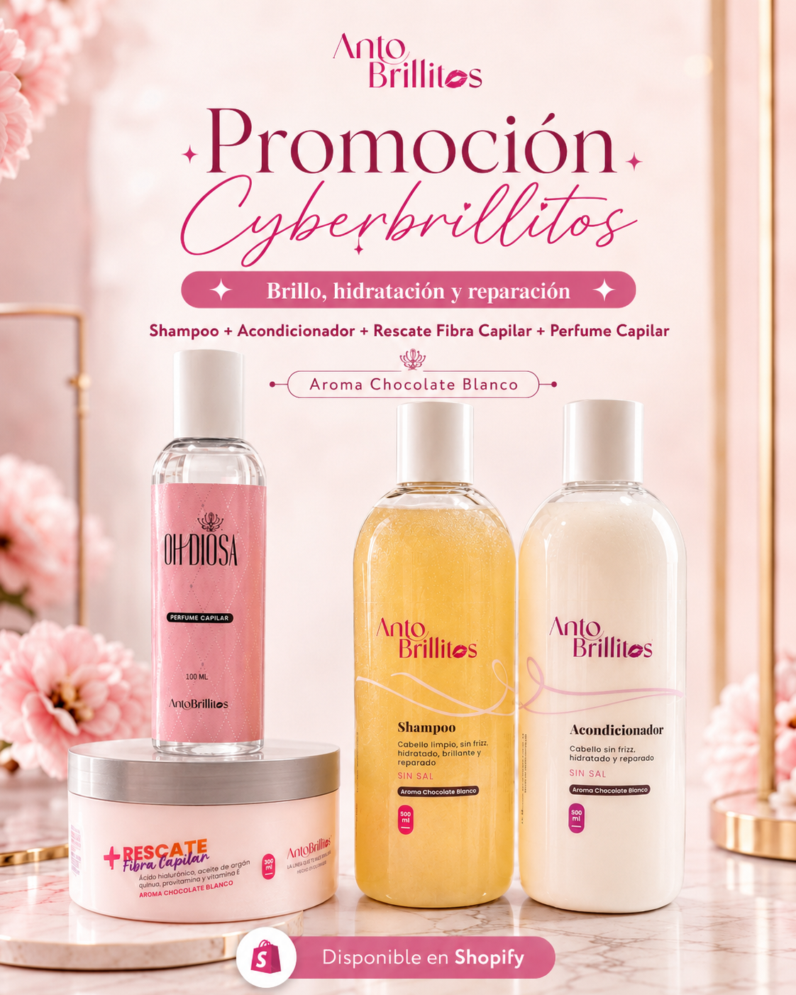 Promo cyberbrillitos capilar