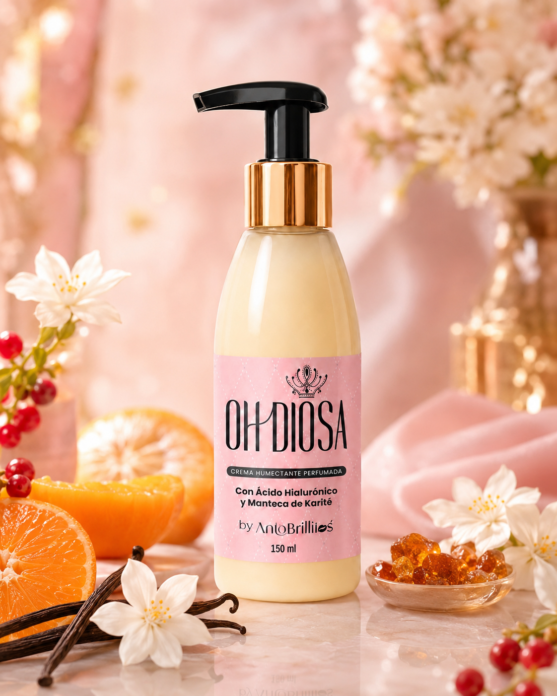 Crema perfumada oh’diosa