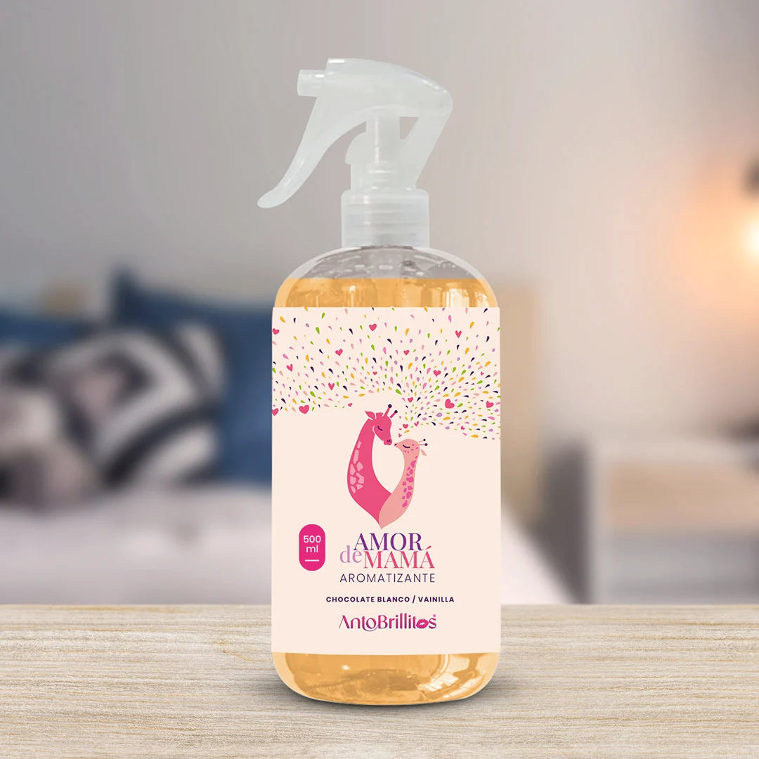 Aromatizador de Ambientes y Telas Amor de Mamá – Fragancia Hogareña y Agradable