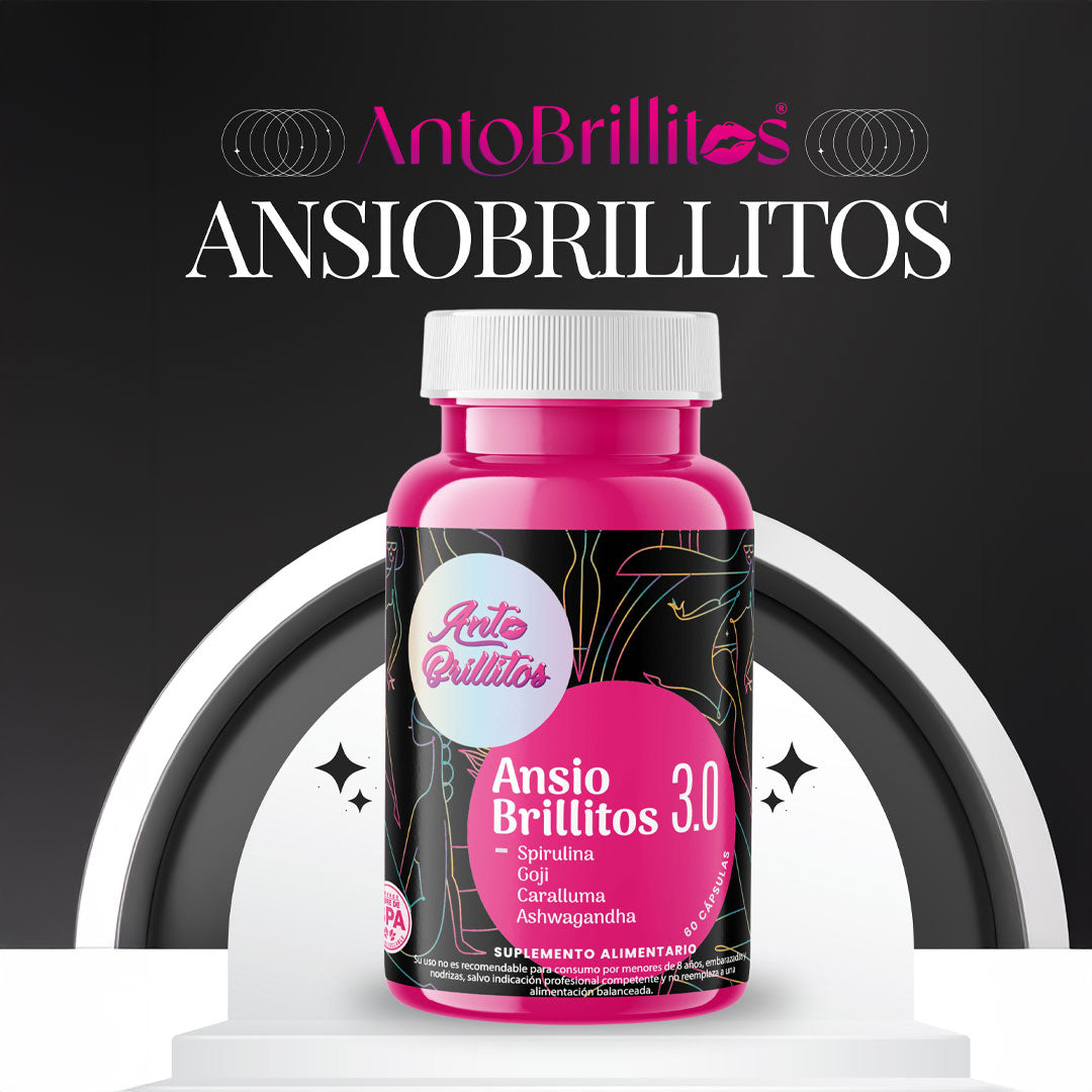 Ansiobrillitos – Control de Ansiedad, Apetito y Bienestar Digestivo