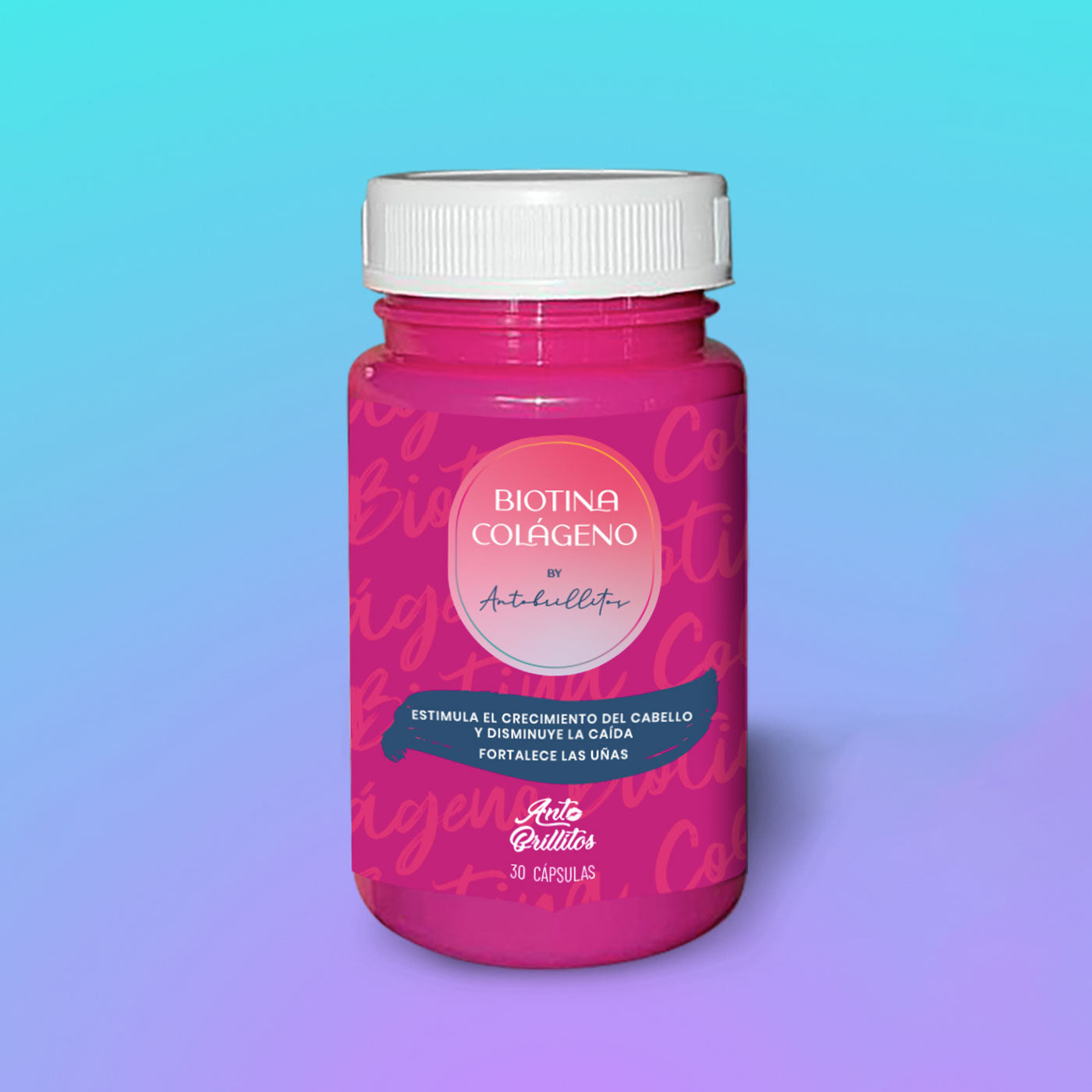 Cápsulas de Biotina y Colágeno – Fortalecimiento de Cabello, Piel y Uñas