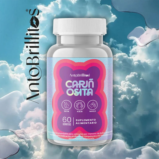 Cariñositas – Gomitas de Biotina, Colágeno y Vitamina C 🍓✨ Fortalecimiento de Cabello, Piel y Uñas