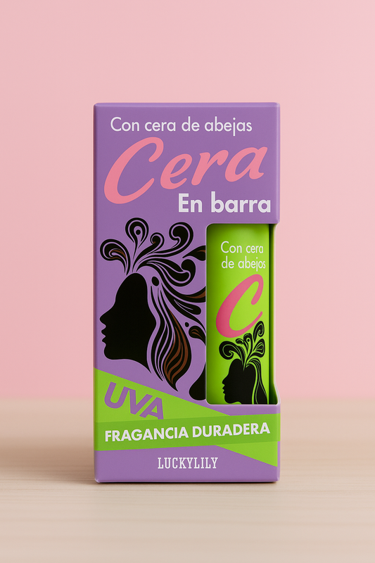 Cera en Barra para Cabello – Fijación y Estilo Profesional