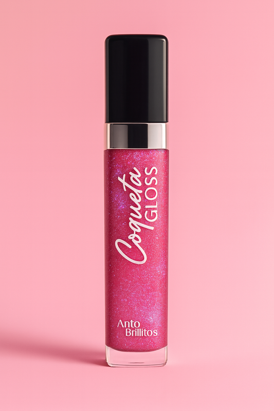 Coqueta Gloss – Brillo de Lujo para Labios Radiantes