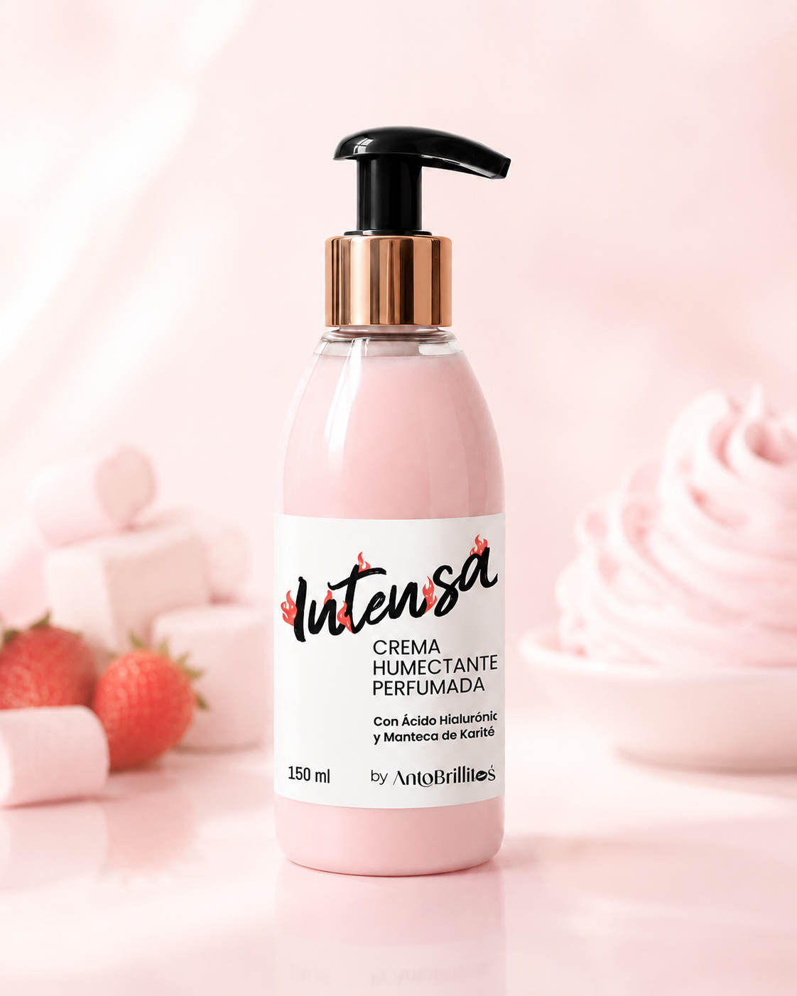 Crema perfumada intensa