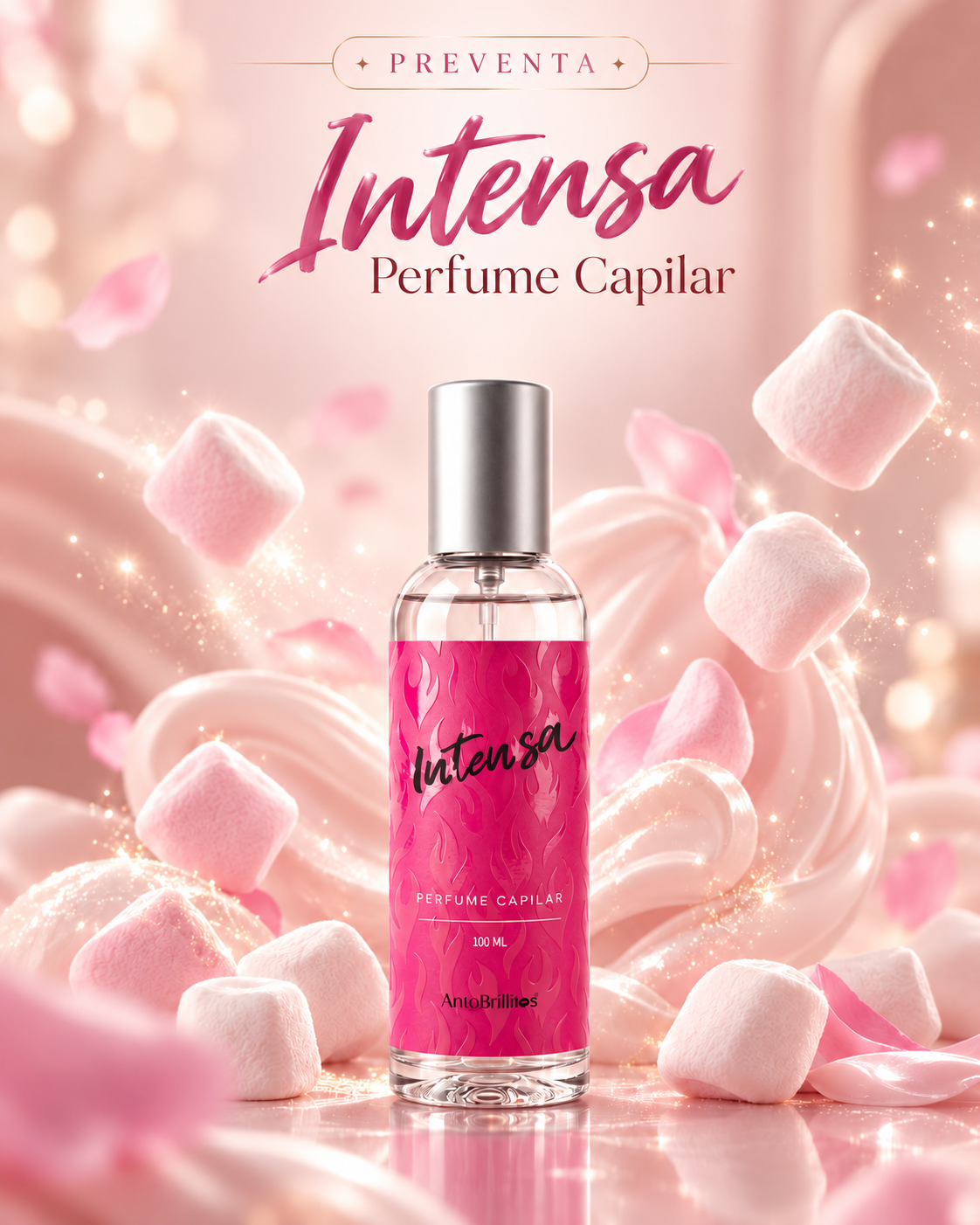 INTENSA – PERFUME CAPILAR 100 ML | lanzamiento 🍓✨