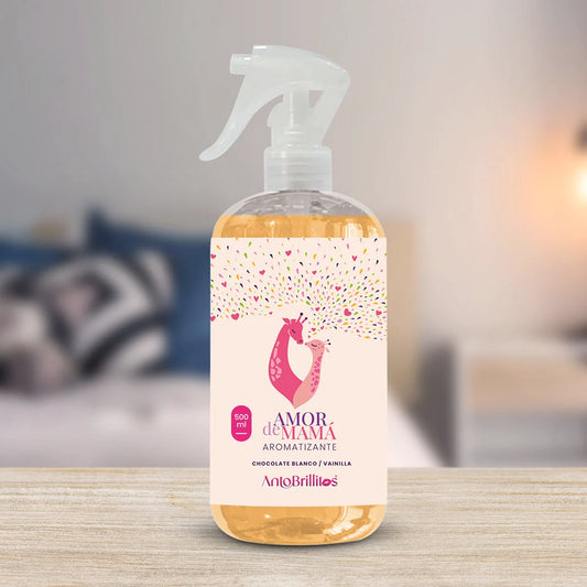 Aromatizador de Ambientes y Telas Amor de Mamá – Fragancia Hogareña y Agradable