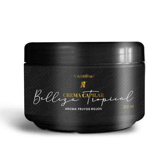 Crema Capilar Belleza Tropical Antobrillitos – Nutrición, Brillo y Control de Frizz