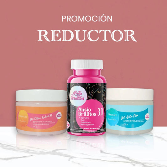 Promo Reductor – Pack 3 Productos (Ansiobrillitos + Criogel Frío + Termogel Calor)